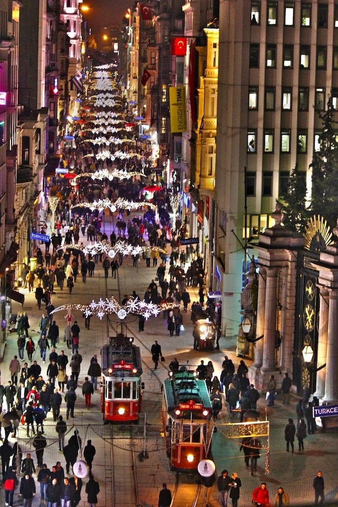 Asmali Pera Hotel Istambul Exterior foto