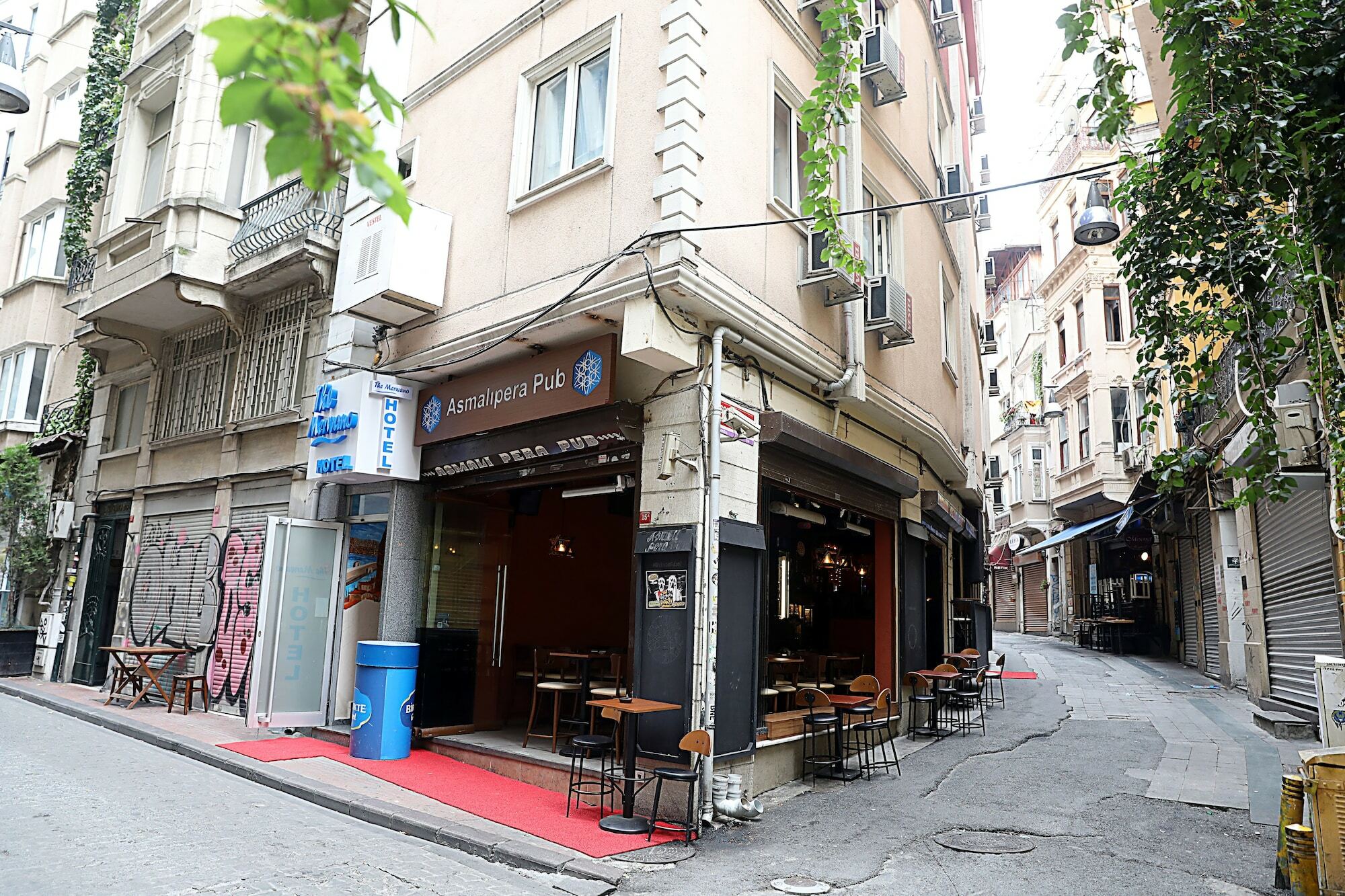 Asmali Pera Hotel Istambul Exterior foto